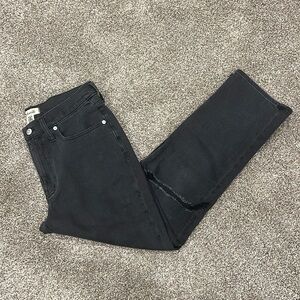 Madewell The Girljean in Faded Black
